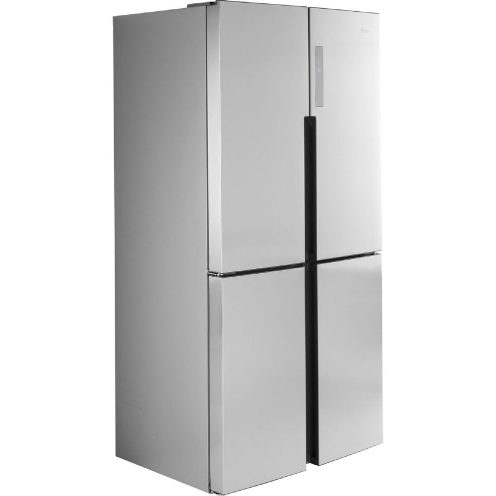 Haier QHE16HYPFS 16.8 Cu. Ft. Quad Door Refrigerator - Stainless Steel