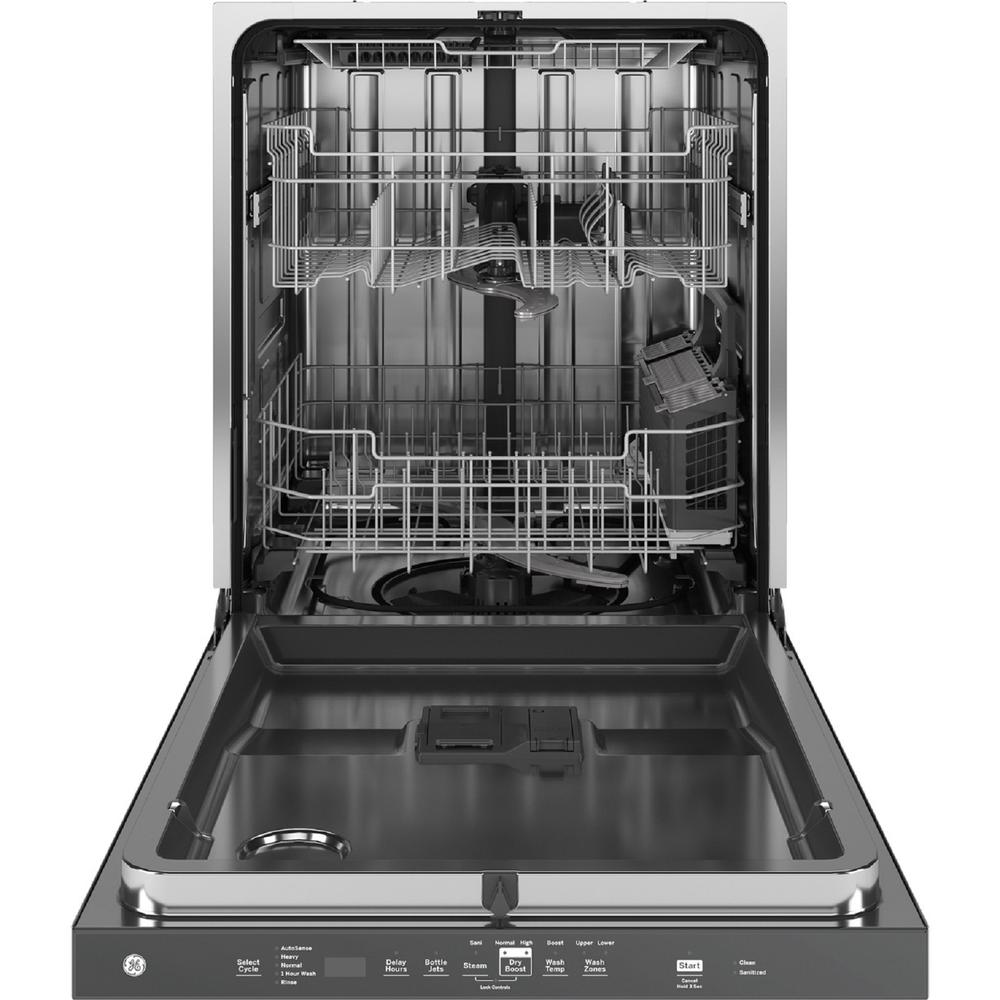 GE Appliances GDP670SYVFS ENERGY STAR&#174; Fingerprint Resistant Top Control with Stainless Steel Interior Dishwasher with Sanitize Cycle - Stainless