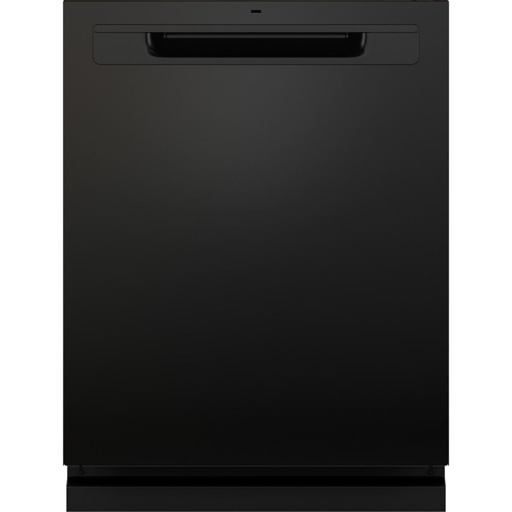 GE Appliances GDP670SGVBB ENERGY STAR® Top Control with Stainless Steel Interior Dishwasher with Sanitize Cycle - Black