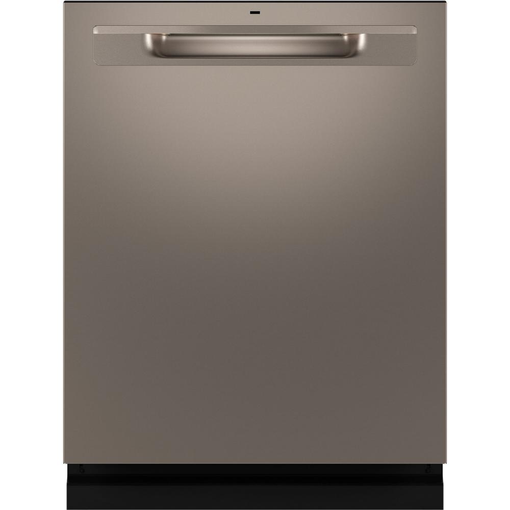GE Appliances GDP670SMVES ENERGY STAR® Fingerprint Resistant Top Control with Stainless Steel Interior Dishwasher with Sanitize Cycle - Slate