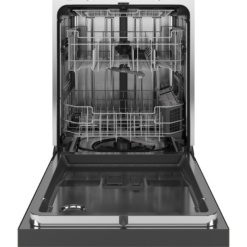 GE Appliances GDF650SMVES ENERGY STAR&#174; Front Control with Stainless Steel Interior Dishwasher with Sanitize Cycle - Slate