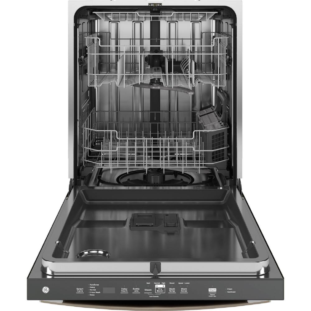 GE Appliances GDT650SMVES ENERGY STAR&#174; Fingerprint Resistant Top Control with Stainless Steel Interior Dishwasher with Sanitize Cycle -  Slate