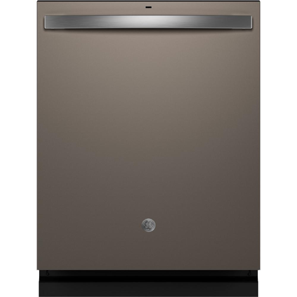 GE Appliances GDT670SMVES ENERGY STAR® Top Control with Stainless Steel Interior Dishwasher with Sanitize Cycle - Slate