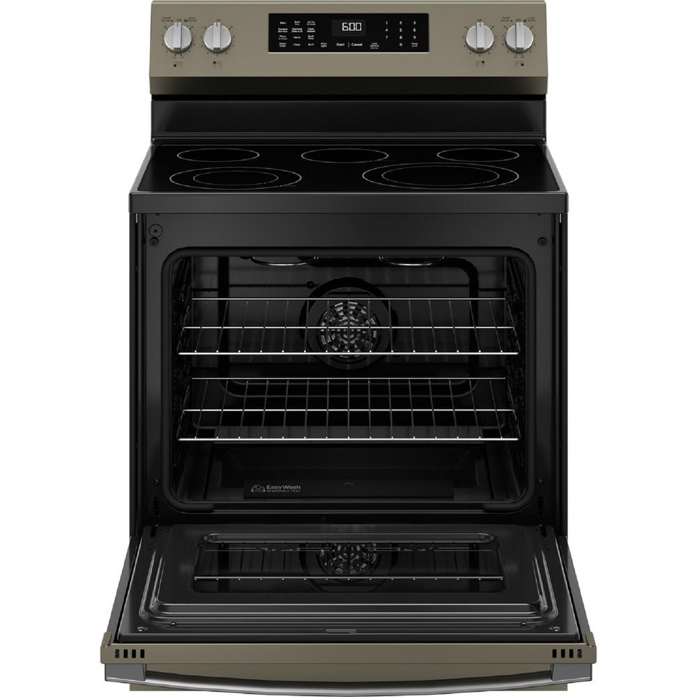 GE Appliances GRF600AVES 30" FreeStanding Electric Convection Range