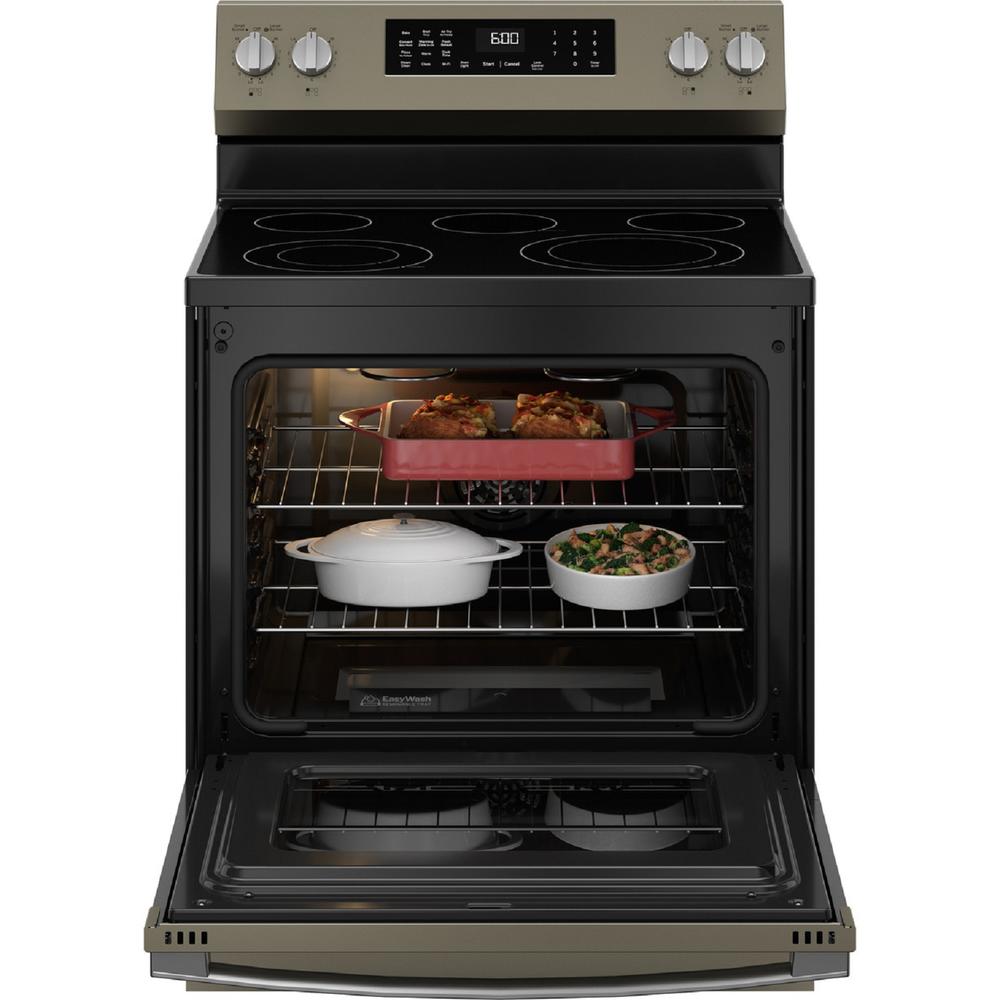 GE Appliances GRF600AVES 30" FreeStanding Electric Convection Range