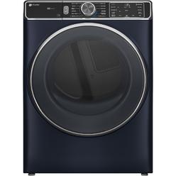 GE Appliances PFD87ESPVRS Profile&#8482; 7.8 cu. ft. Capacity Smart Front Load Electric Dryer with Steam and Sanitize Cycle - Sapphire Blue