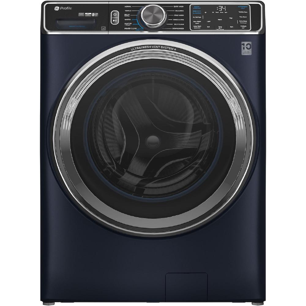 GE Appliances PFW870SPVRS Profile™ 5.3 cu. ft. Capacity Smart Front Load ENERGY STAR® Washer with UltraFresh™ Vent System+ with OdorBlock™ - Sapphire Blue