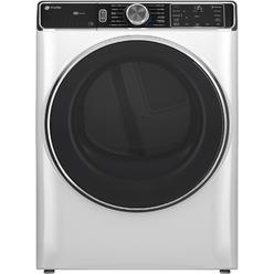 GE Appliances PFD87GSSVWW Profile&#8482; 7.8 cu. ft. Capacity Smart Front Load Gas Dryer with Steam and Sanitize Cycle - White