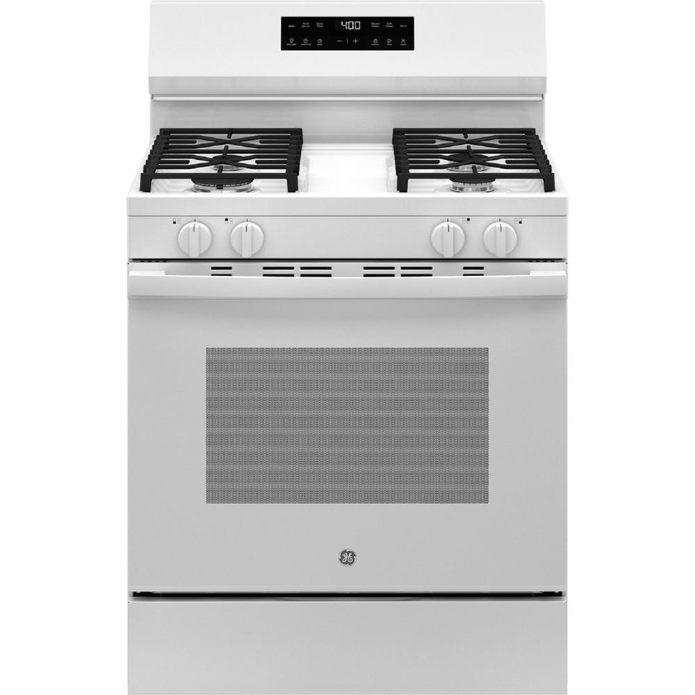GE Appliances GGF400PVWW 30" Free-Standing Gas Range - White