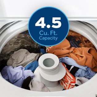 GE Appliances GTW485ASWWB GE® 4.5 cu. ft. Capacity Washer
