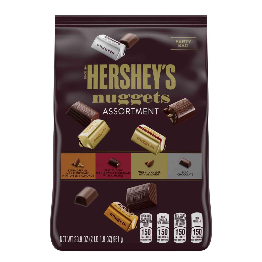 Hershey Nuggets Chocolate Candy Assortment, 33.9 Oz.