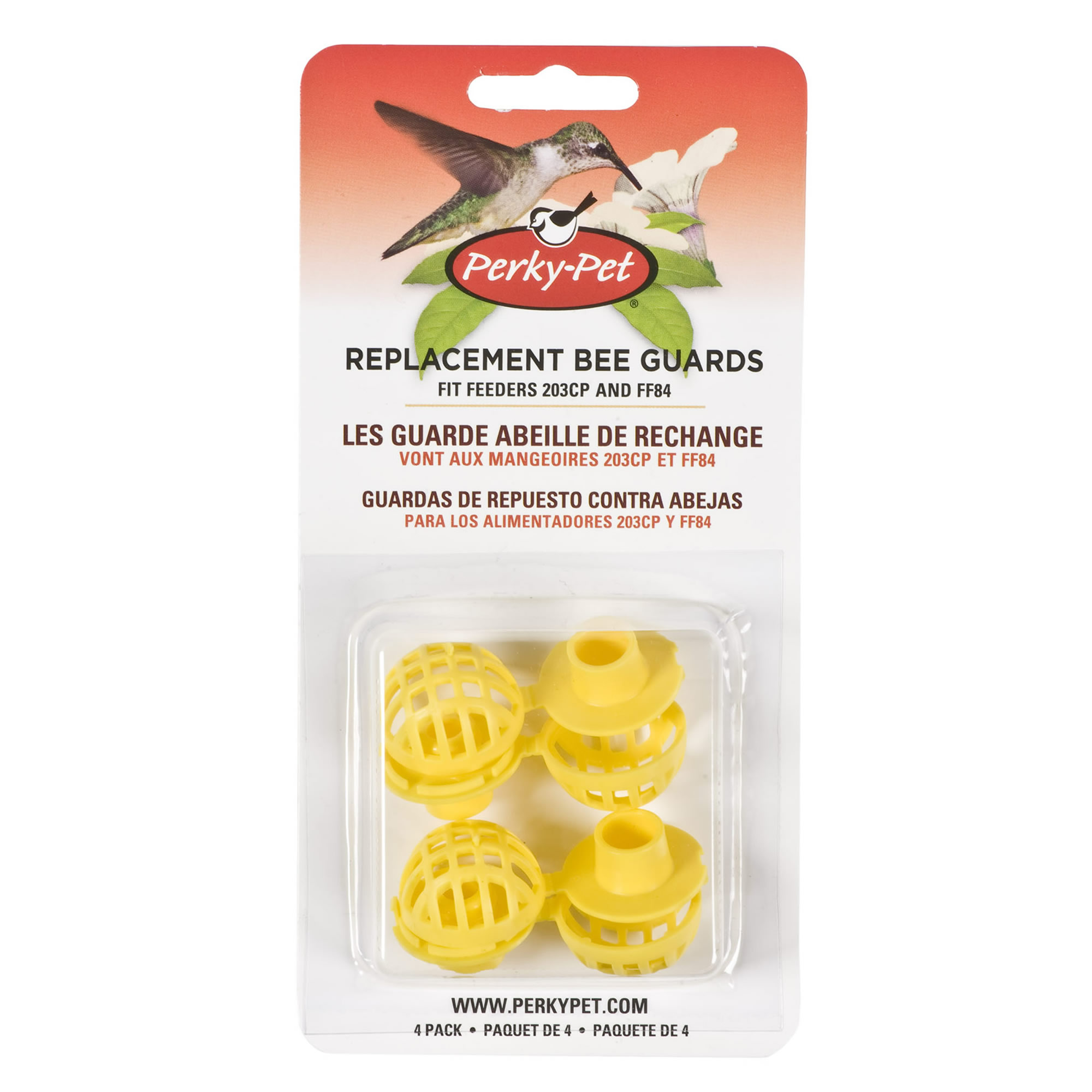Perky-Pet Replacement Yellow Bee Guards