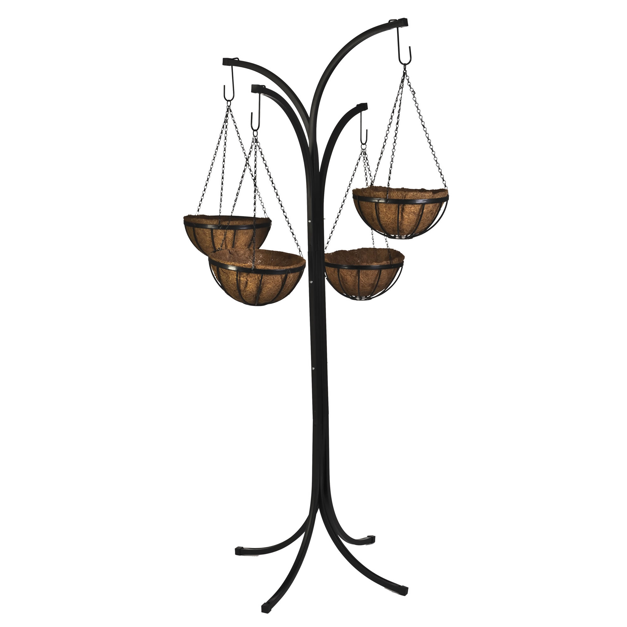 Cobraco 4-Arm Tree with Hanging Baskets - Outdoor Living ... Cobraco 4-Arm Tree with Hanging Baskets - Outdoor Living ... on Hanging Plants Stand
id=54916
