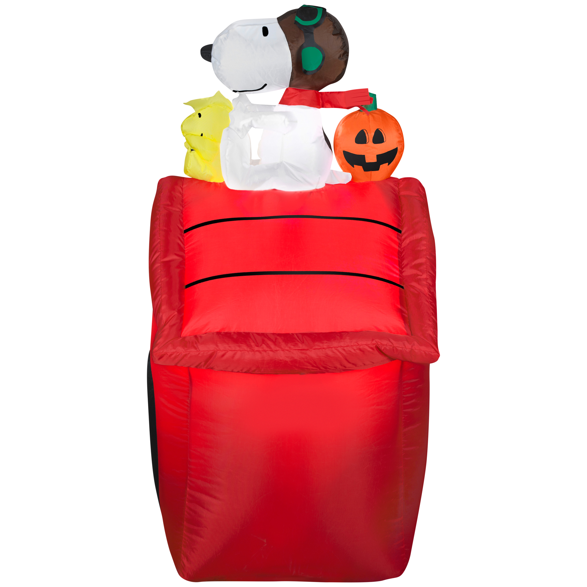 Peanuts By Schulz 3.5ft Snoopy on Dog House Airblown