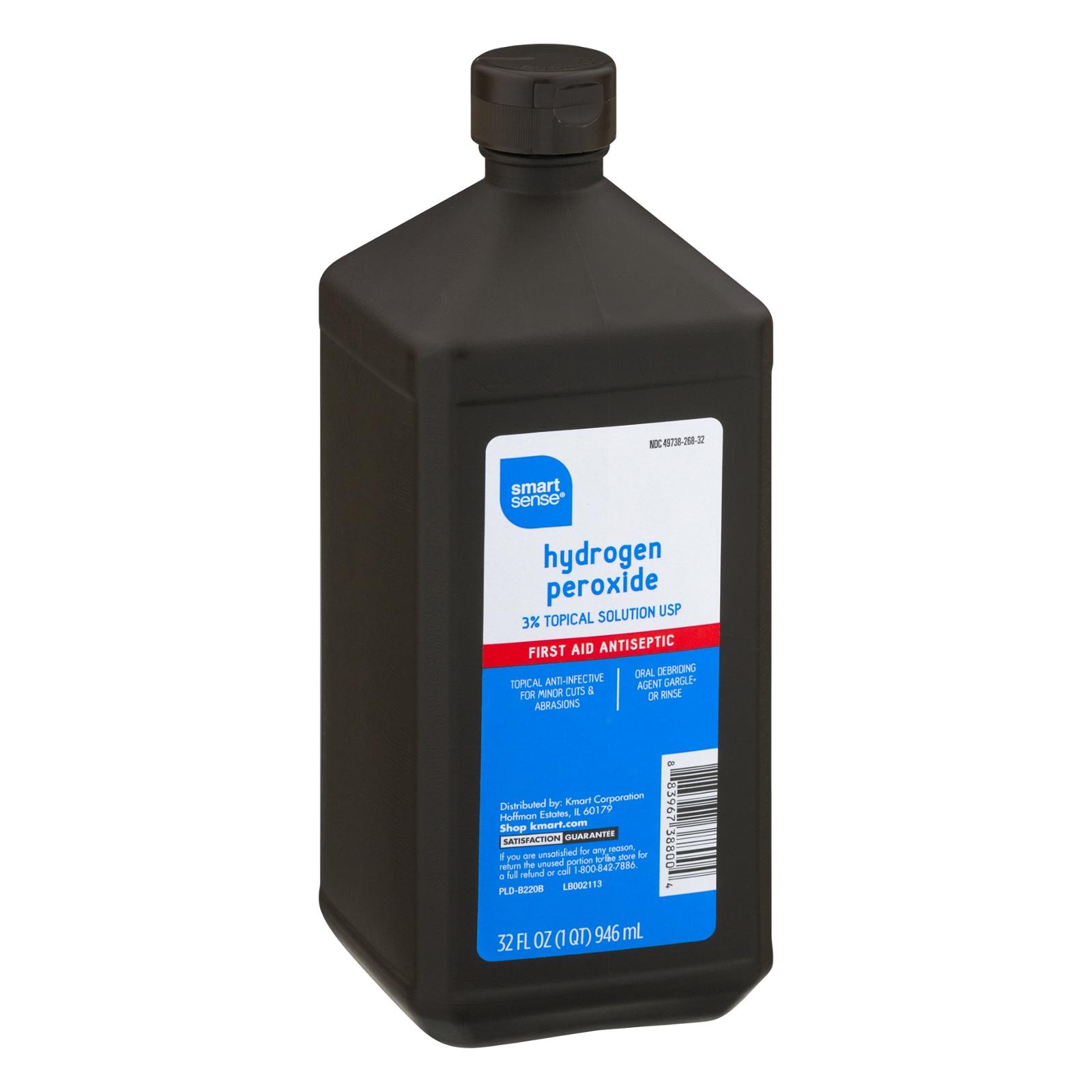 Smart Sense Hydrogen Peroxide First Aid Antiseptic 32.0 FL OZ Shop