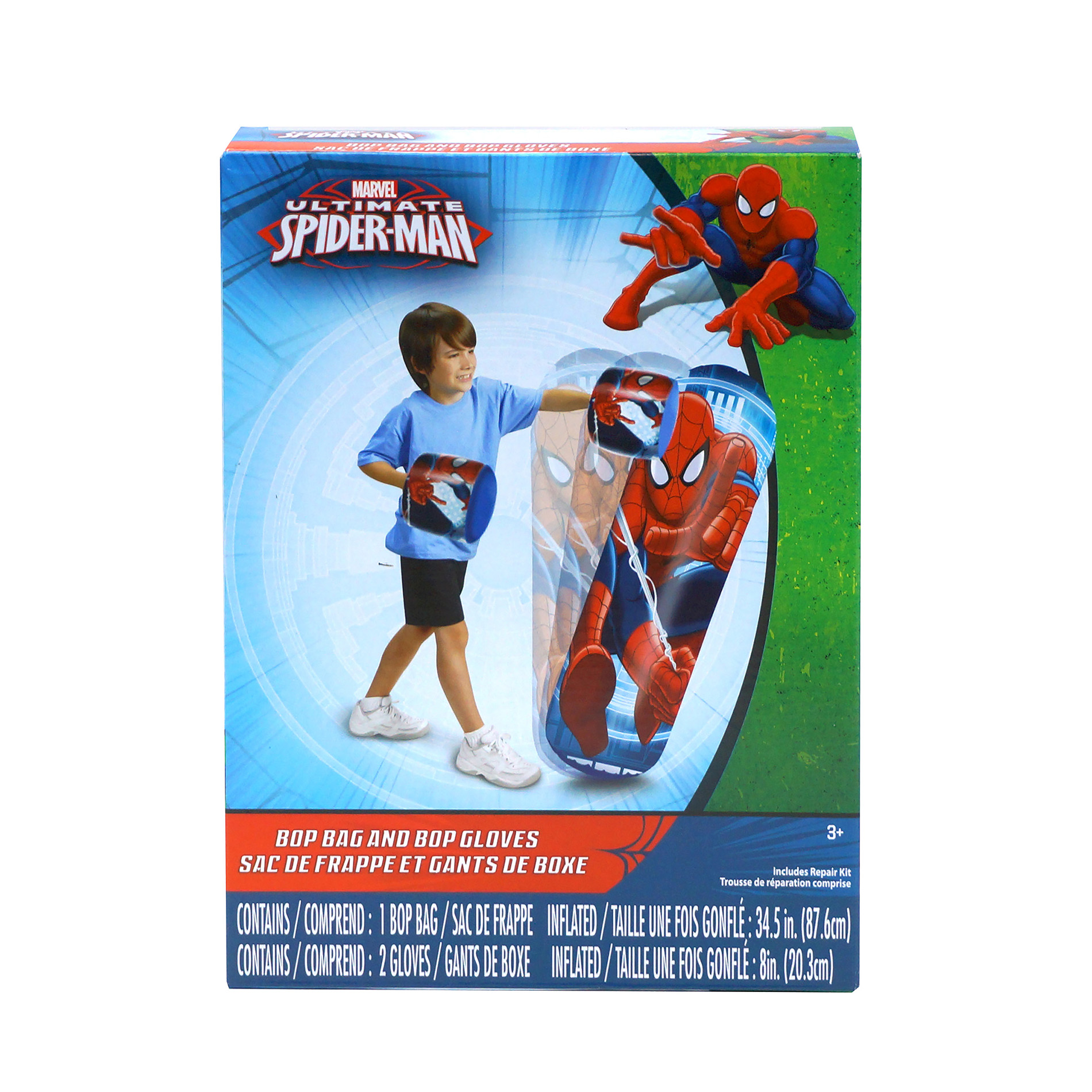 Photo 1 of Licensed Spiderman Bop Bag with Glove