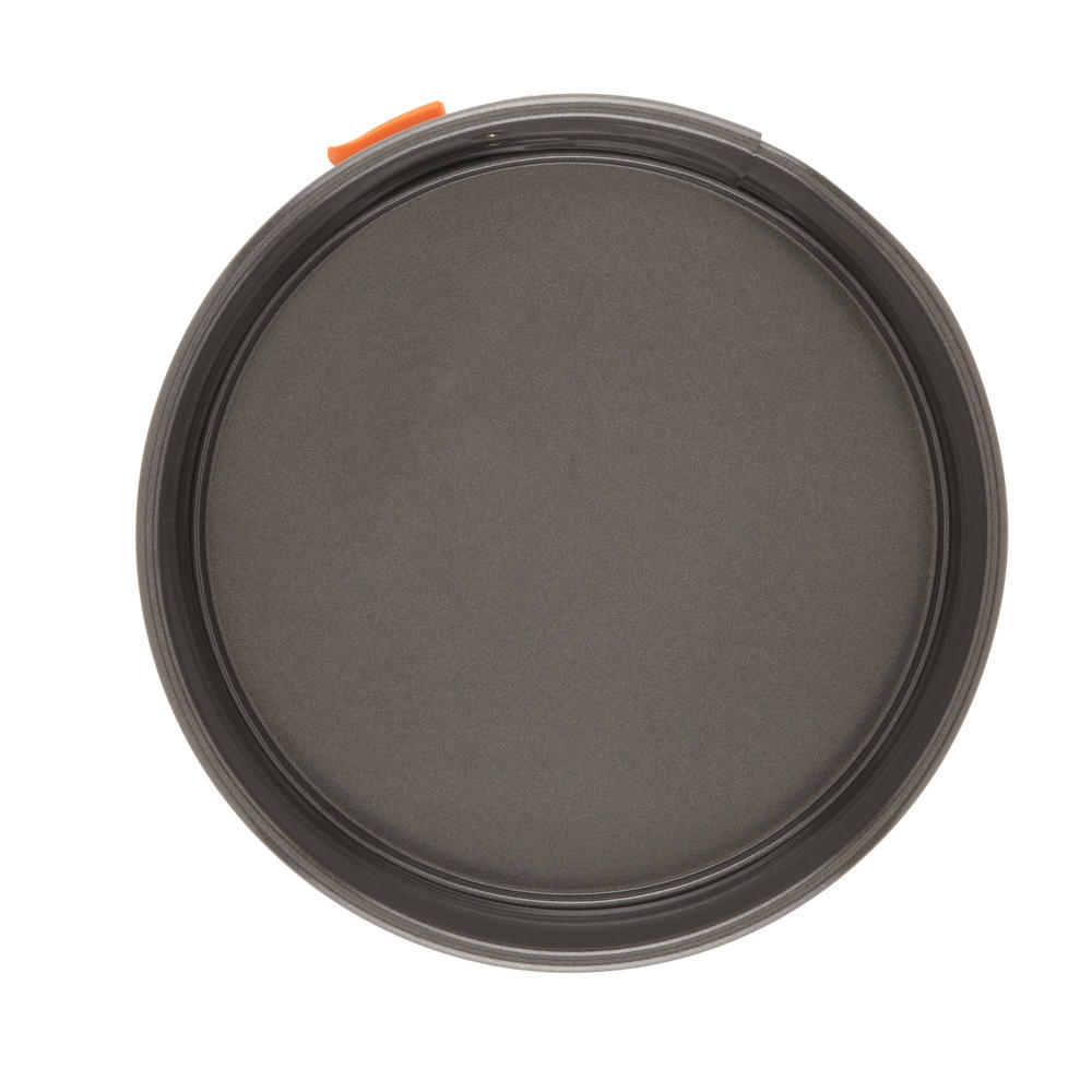 Rachael Ray Nonstick Bakeware 9-Inch Oven Lovin&#8217; Springform Pan, Gray with Orange Grip