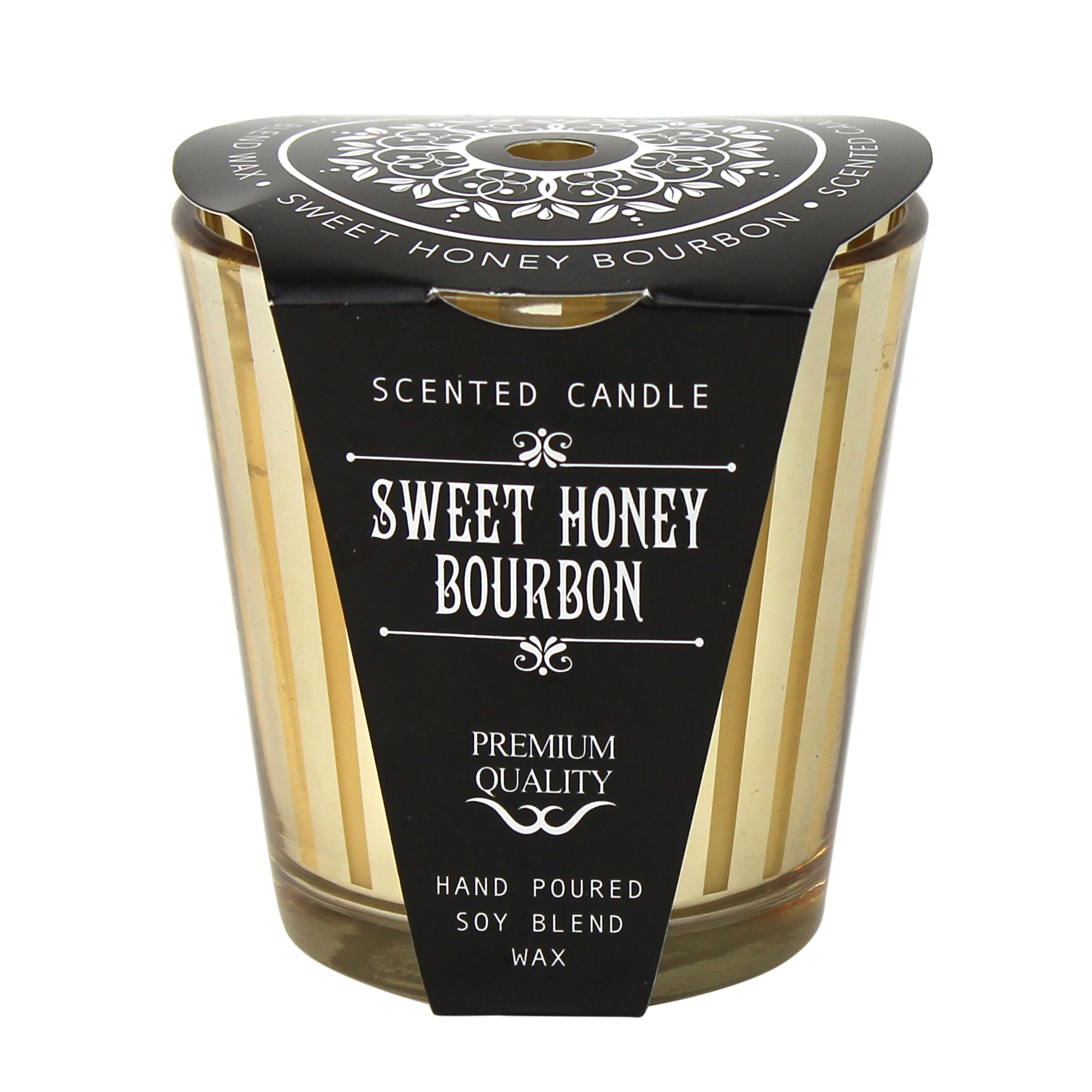 5 Oz. Scented Cocktail Candle - Honey Bourbon