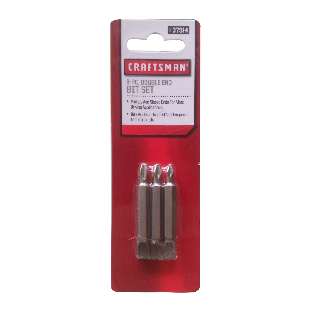 Craftsman 3PC. Double End Bit SetT Craftsman 3PC. Double End Bit SetT