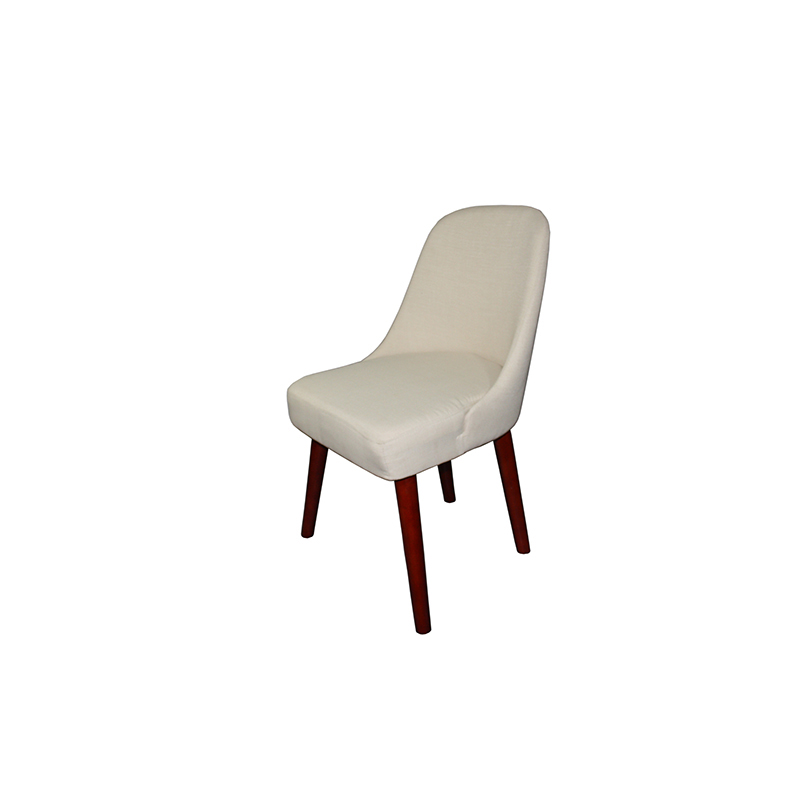Ore International 33.5"h cream armless accent chair