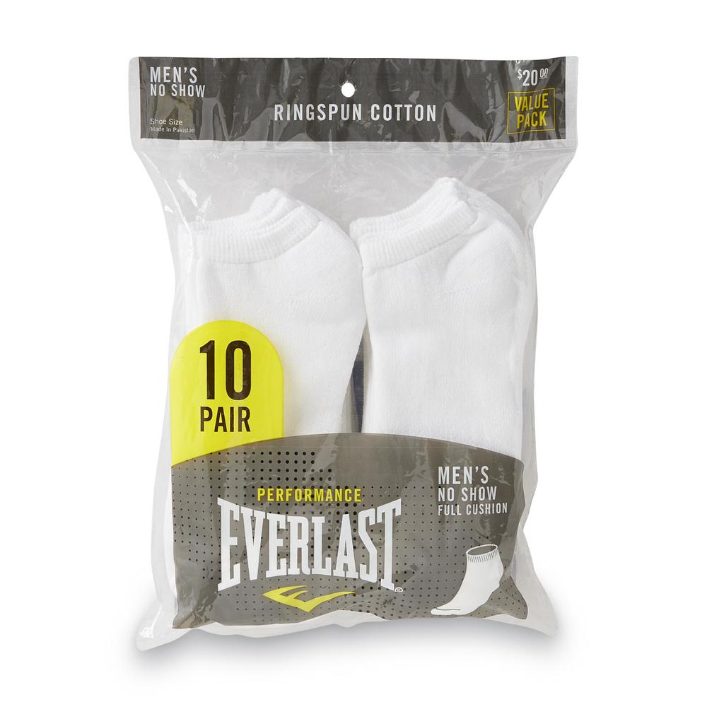 Everlast&reg; Men's 10-Pairs Low-Cut Performance Socks
