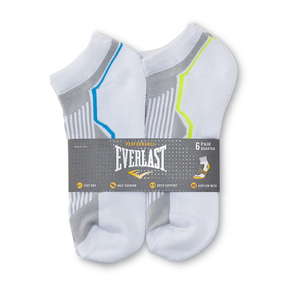 Everlast&reg; Men's 6-Pairs Low-Cut Performance Socks
