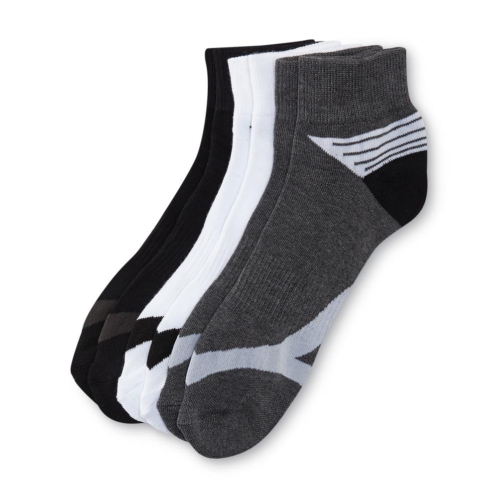 Everlast&reg; Men's 3-Pairs Performance Quarter Ankle Socks