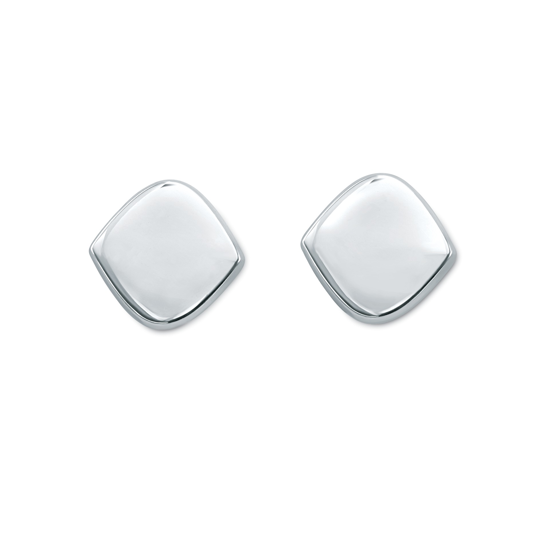 Sterling Silver Square Stud Earrings Sterling Silver Square Stud Earrings