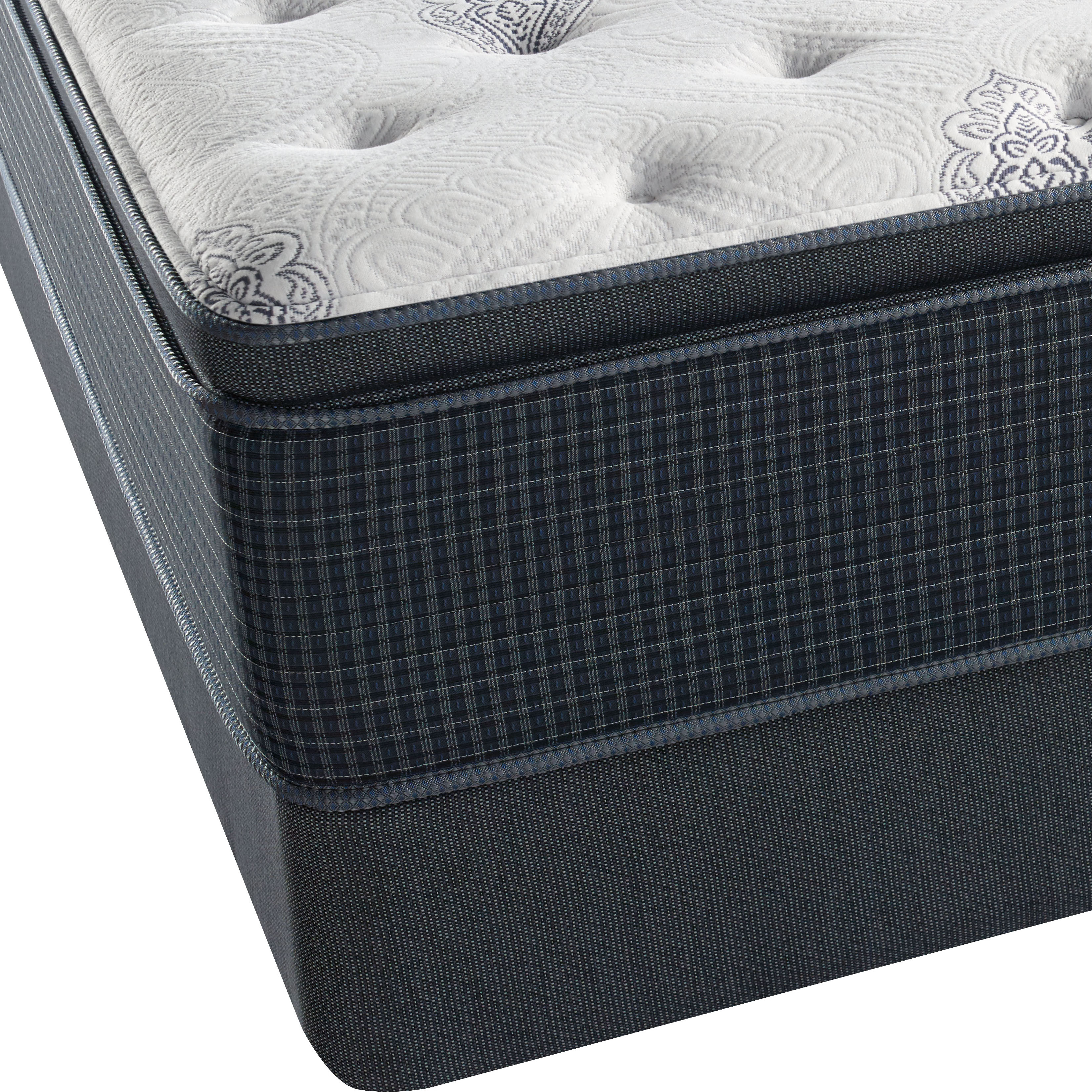 Beautyrest 7007525451070 Silver Navy Pier Plush California King