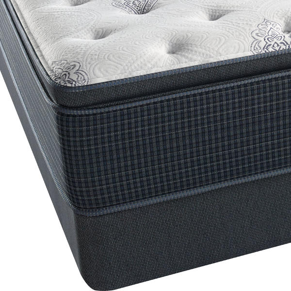 Beautyrest 7007525451060 Silver Navy Pier Plush Pillow Top King