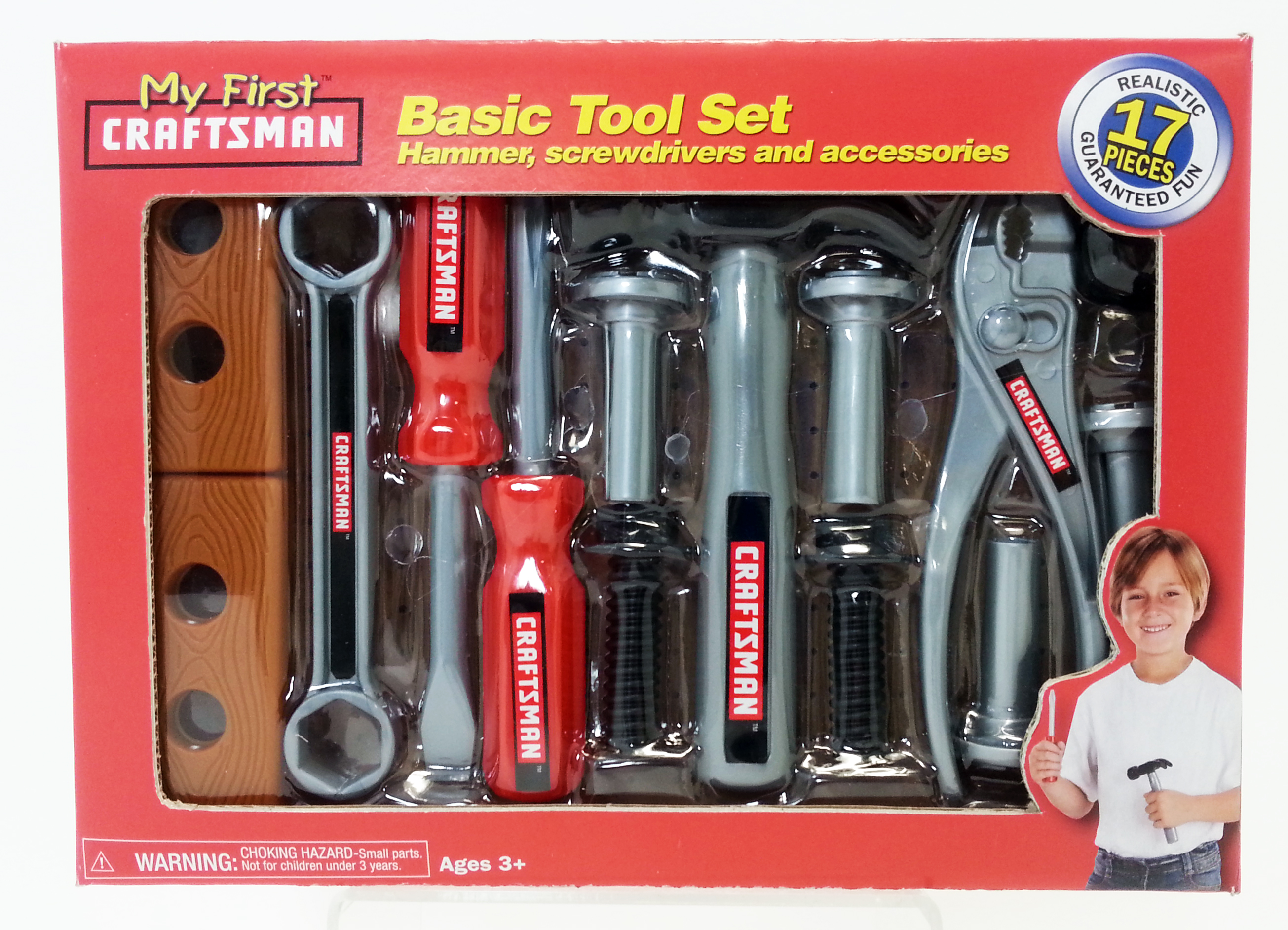 My First Craftsman Basic Tool Set 17 pcs   Toys & Games   Pretend Play