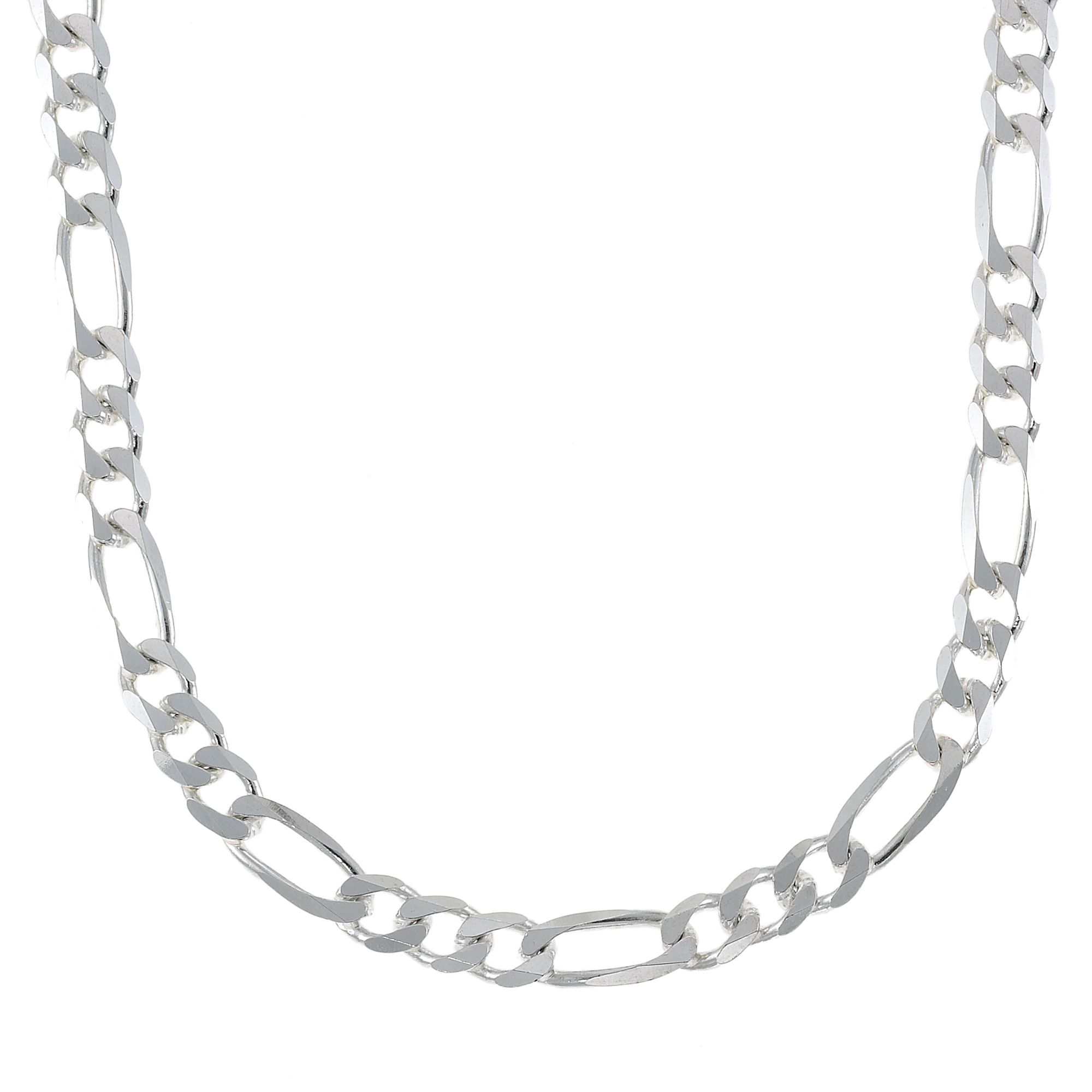 Sterling Silver Figaro Necklace Sterling Silver Figaro Necklace