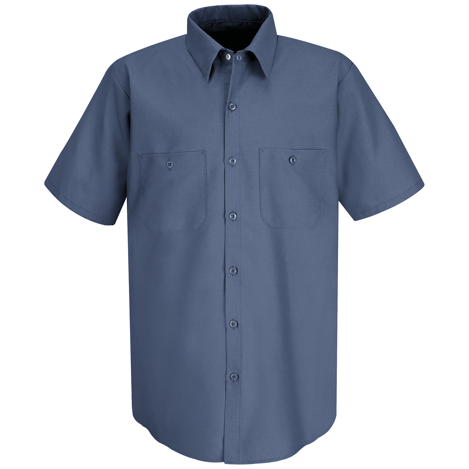 Red Kap Men's ShortSleeve Industrial Work Shirt
