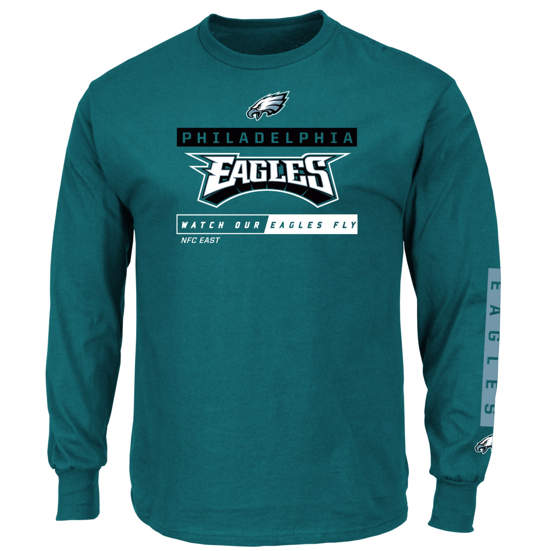 black long sleeve eagles shirt