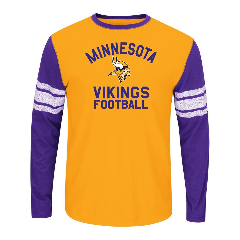 NFL Men's Raglan Shirt - Minnesota Vikings