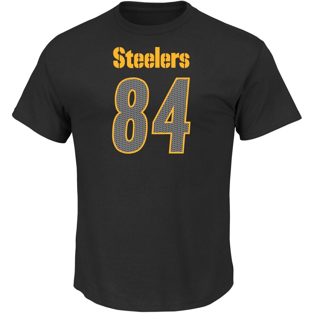 NFL Men's Crew Neck T-Shirt - Pittsburgh Steelers Antonio Brown