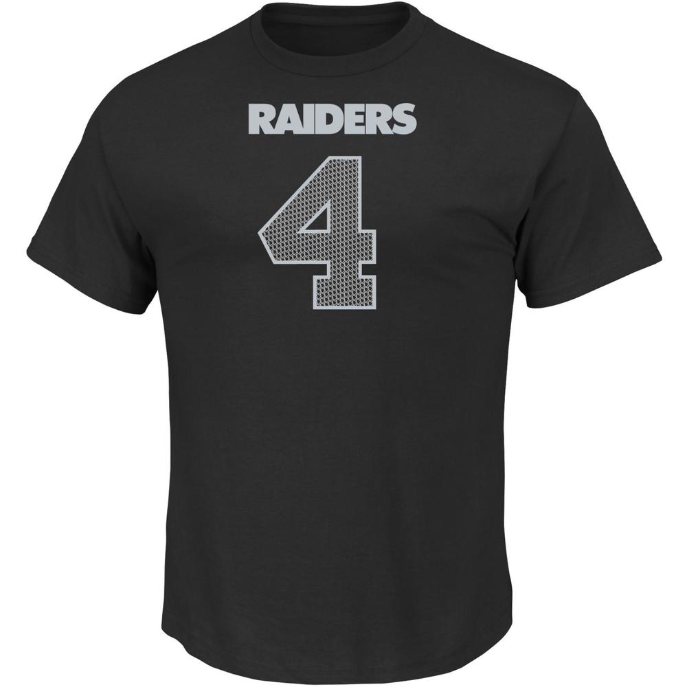 NFL Men's Crew Neck T-Shirt - Oakland Raiders Derek Carr