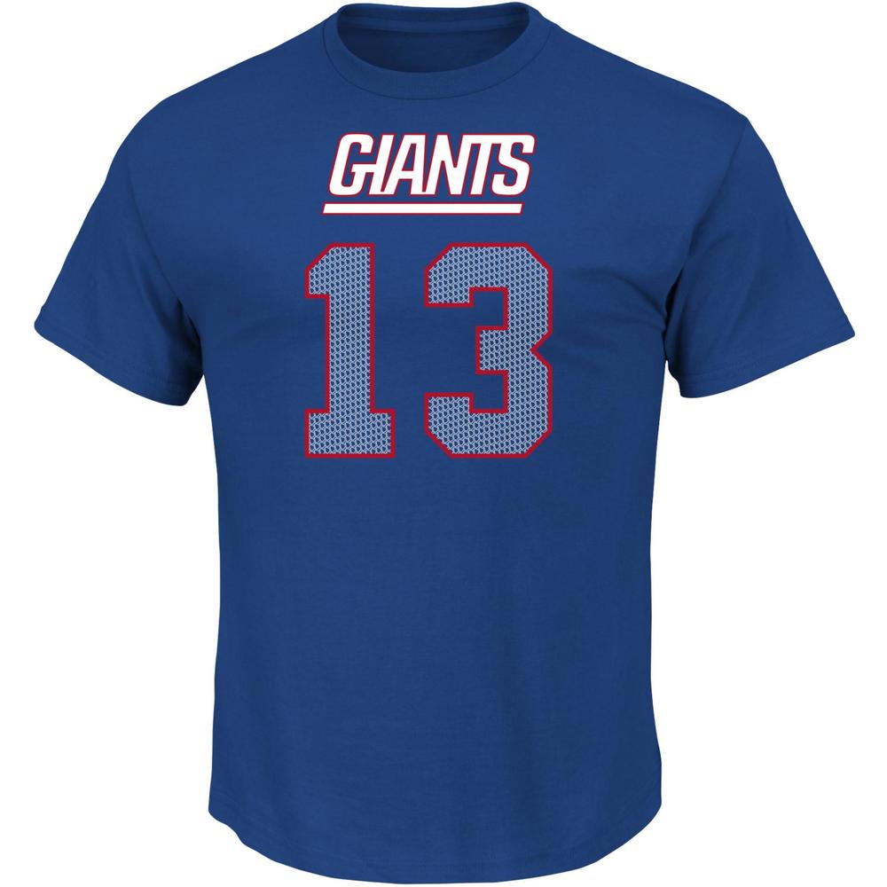 NFL Men's Crew Neck T-Shirt - New York Giants Odell Beckham, Jr.