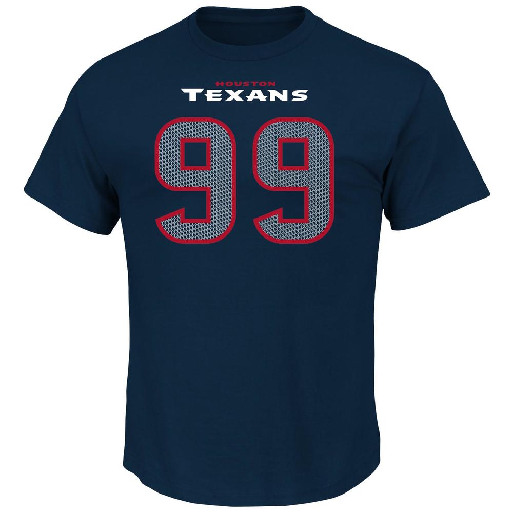 NFL Men's Crew Neck T-Shirt - Houston Texans Justin James