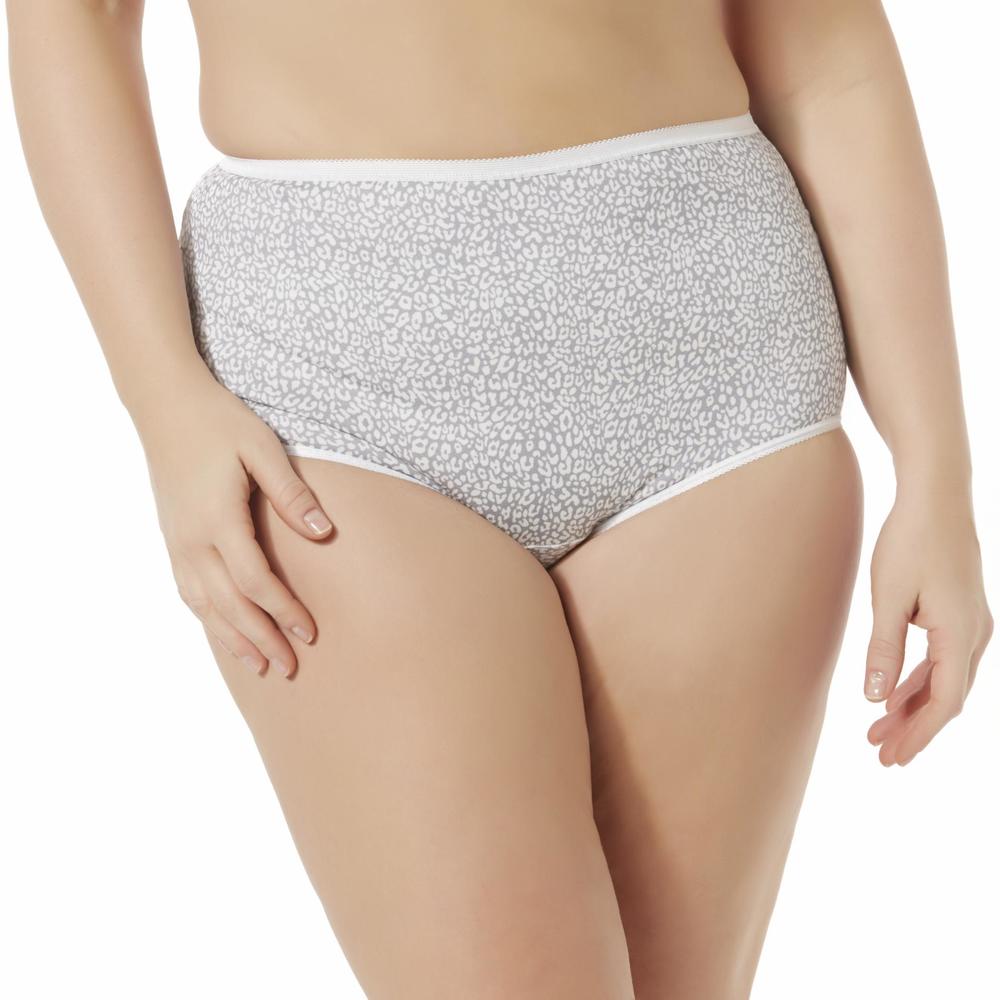 Vanity Fair Women's Perfectly Yours Tailored Cotton Brief Panty -15318