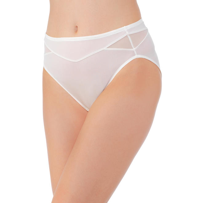 Vanity Fair Women S Breathable Luxe Hi Cut Brief Panty 13185