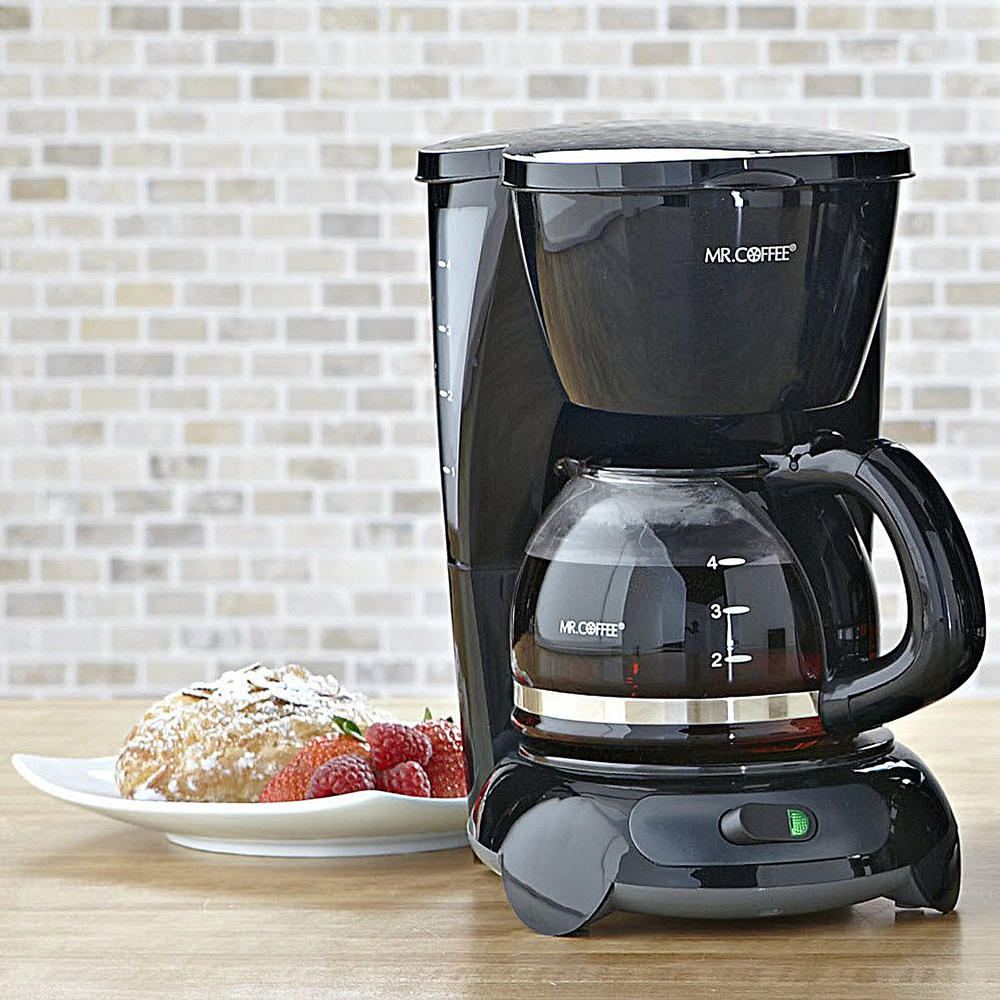 Mr. Coffee 29292911 4Cup Switch Coffee Maker Black