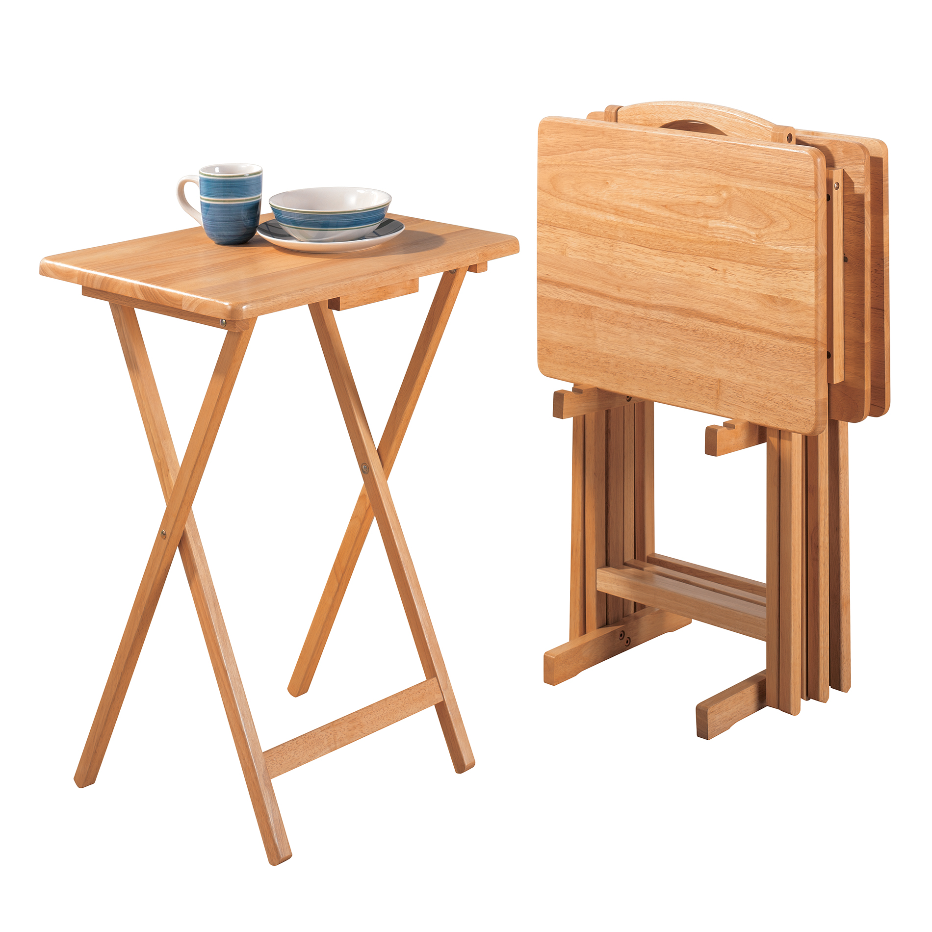 Essential Home 5 Pc Table Tray Set