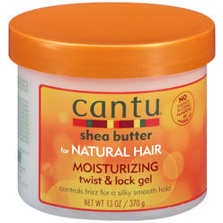Cantu Shea Butter For Natural Hair Moisturizing Twist & Lock Gel, 13 Ounce (Pack of 1)