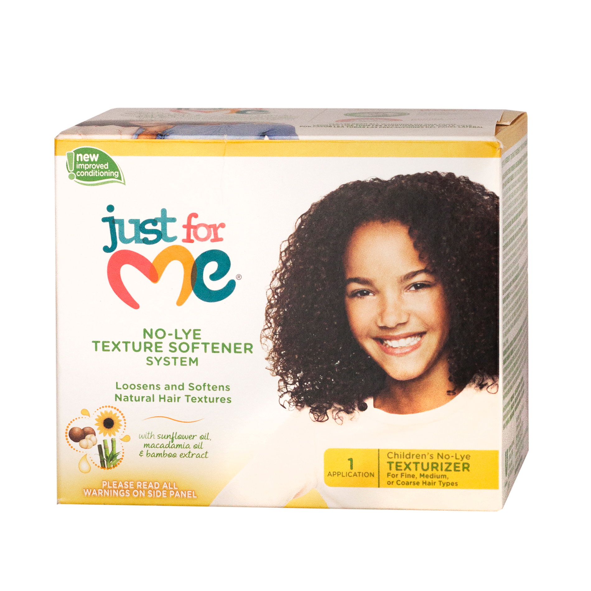 Just For Me No Lye Softening Texturizer 1 Pc Kit