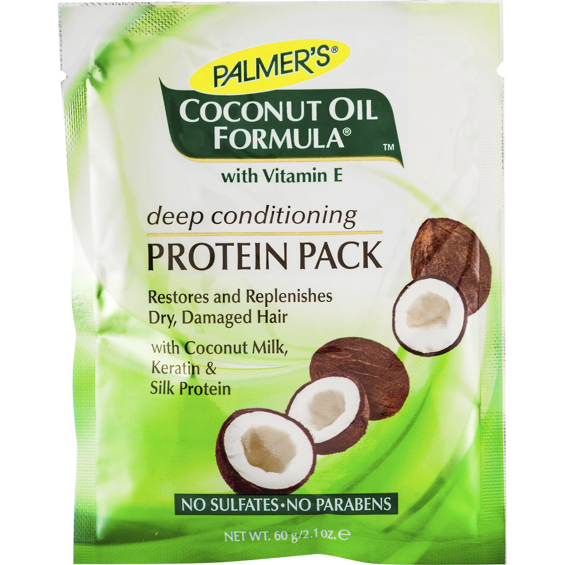 Palmer's Coconut Oil Formula Deep Conditioning Protein Pack, 2.1 oz