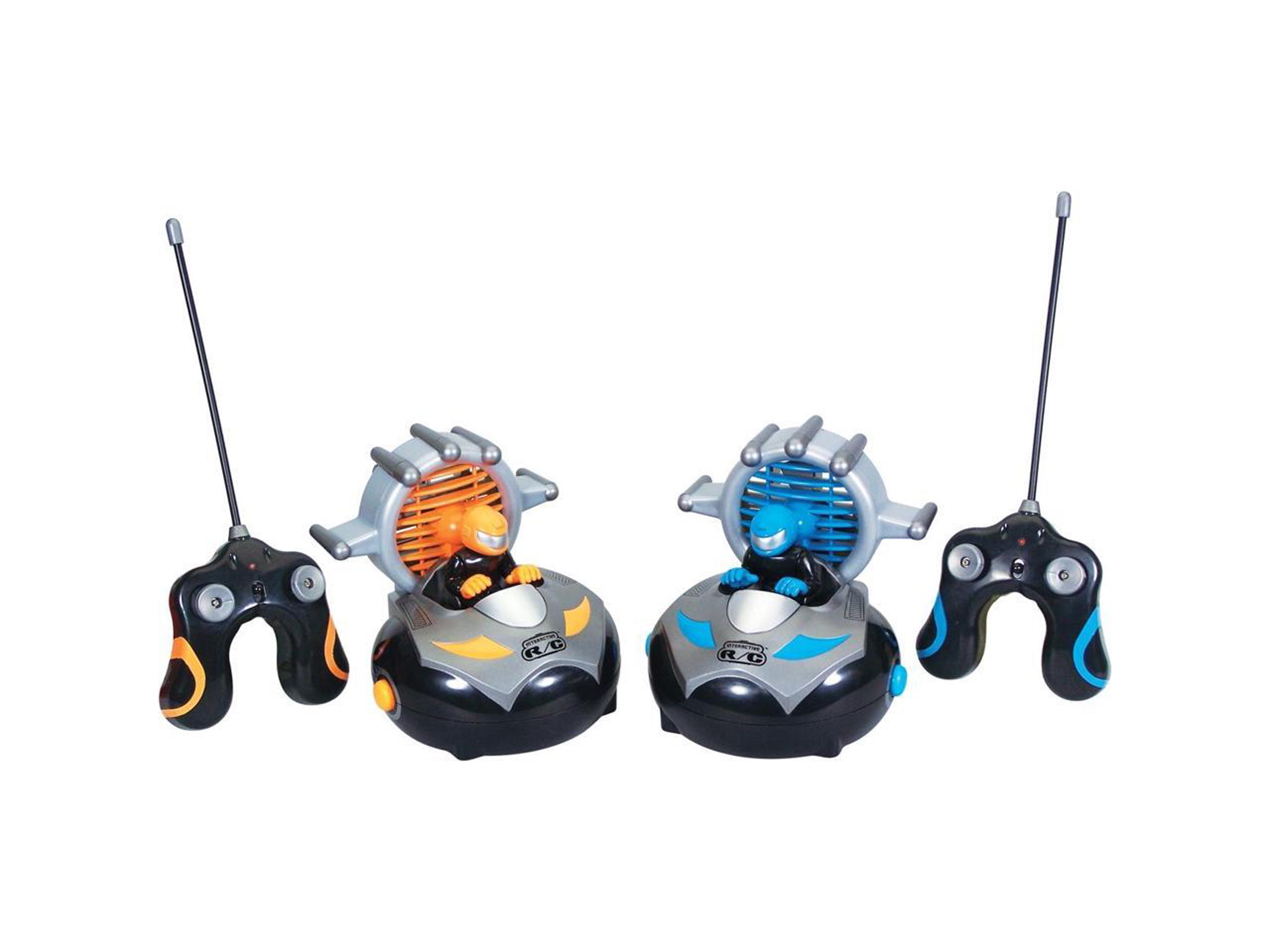 Kid Galaxy Interactive Radio-Controlled Bumper Cars, Multi-color Kid Galaxy Interactive Radio-Controlled Bumper Cars, Multi-color