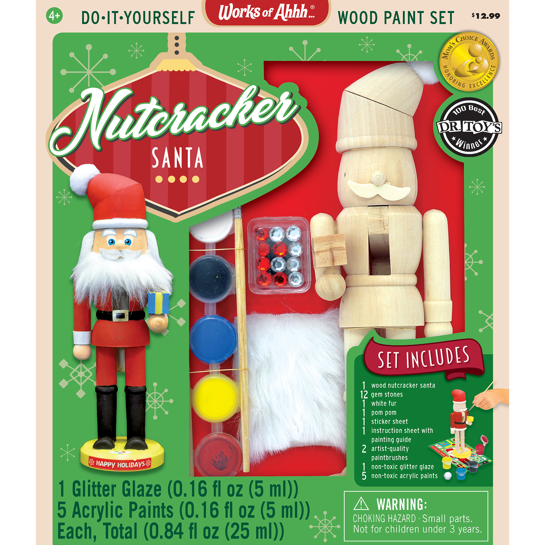 MasterPieces Santa Nutcracker Craft Paint Kit Shop Your Way Online