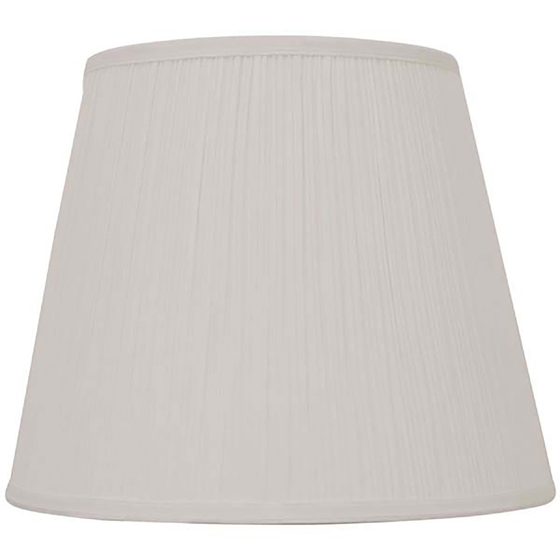 Essential Home Lamp Shade Beige Pleated Empire