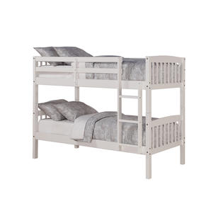 Dorel Belmont Twin Bunk Bed White